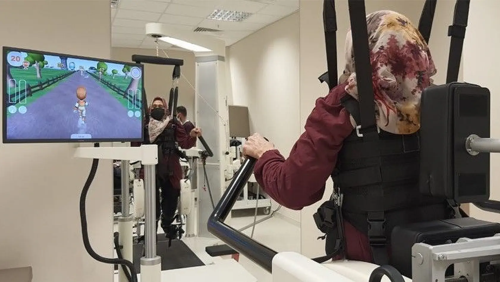 Pandemiden Dolayı Hizmetlerine Ara Veren Robotik Yürüme Ünitesi Yeniden Hizmete Başladı