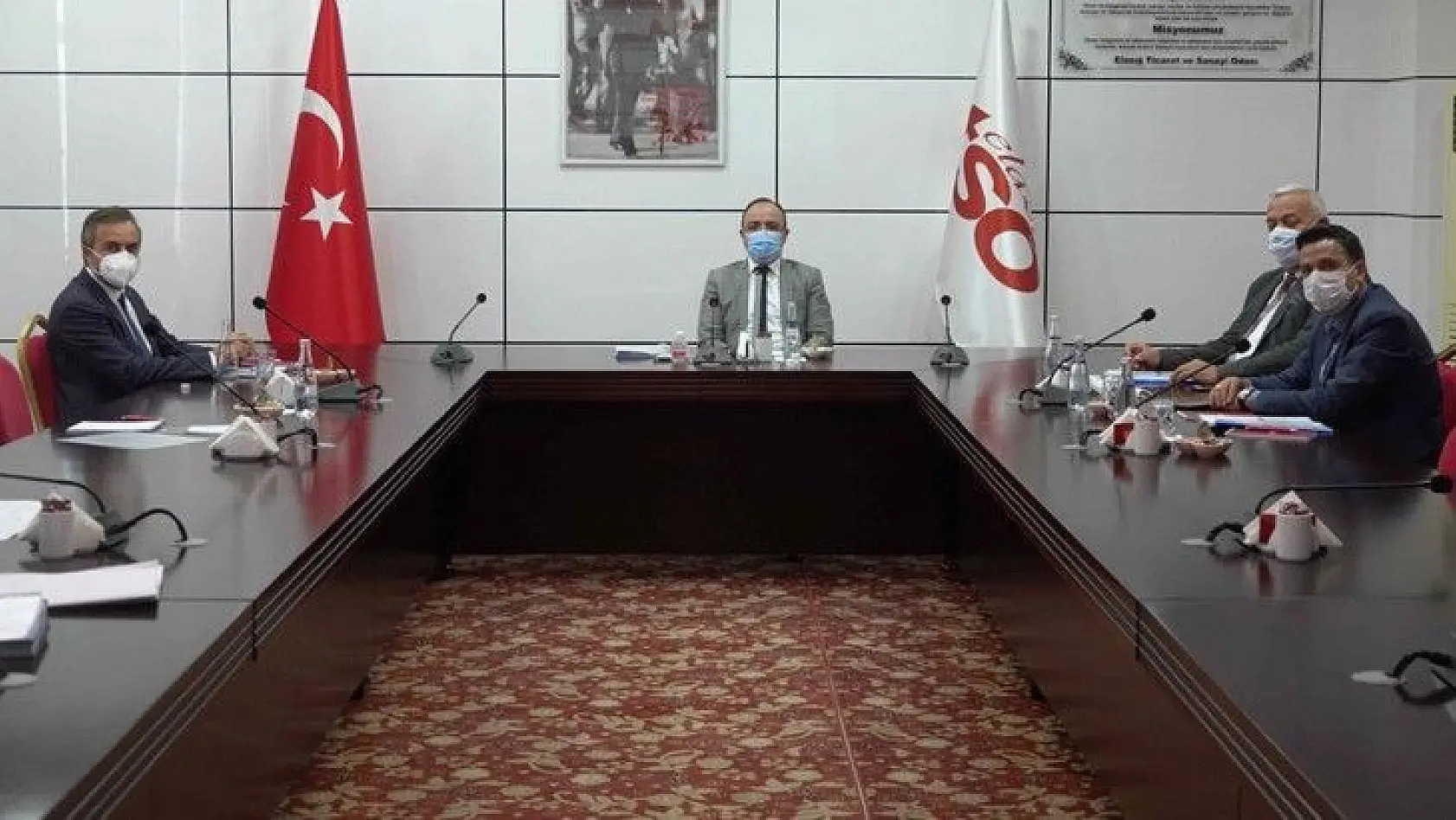 TEKNOVA OSB Yönetim Kurulu Toplantısı Elazığ TSO'da Gerçekleştirildi…