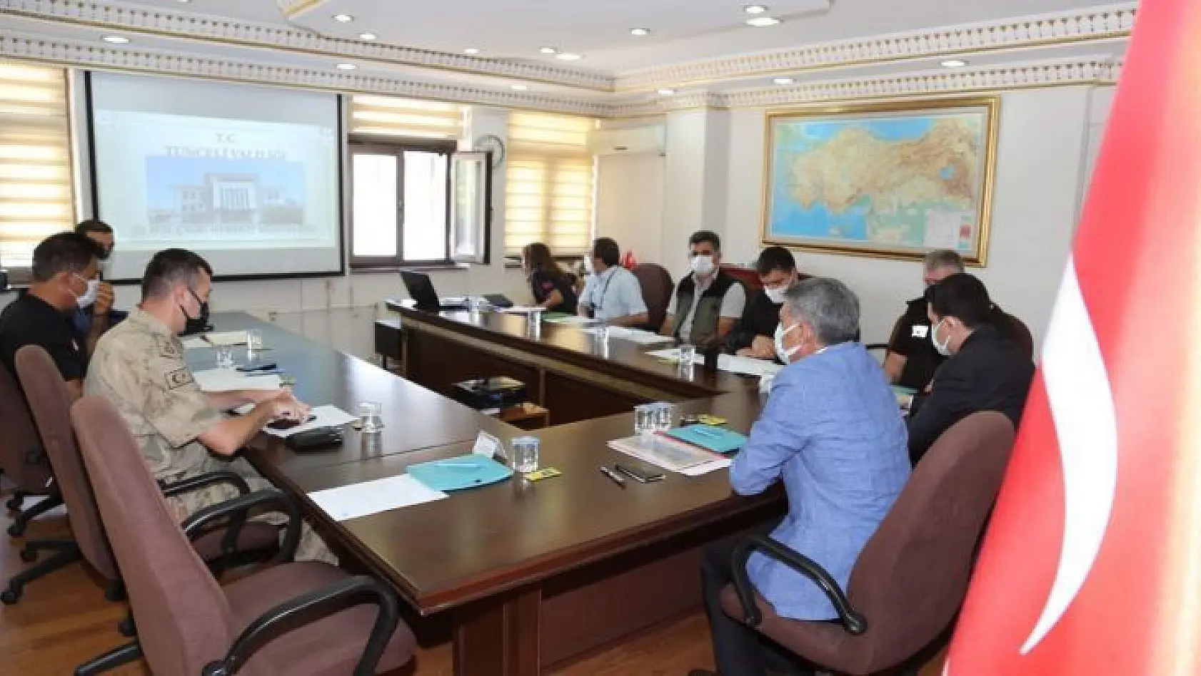 Tunceli'de Acil Çağrı Hizmetleri İl Koordinasyon Kurulu toplantısı yapıldı