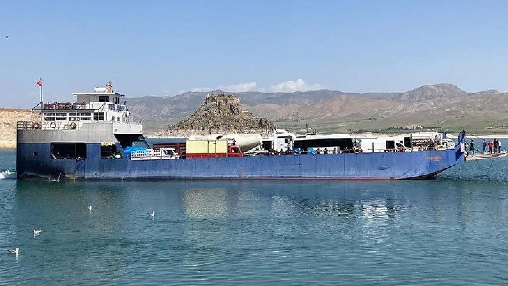 Tunceli-Elazığ feribot seferlerine kısıtlama düzenlemesi
