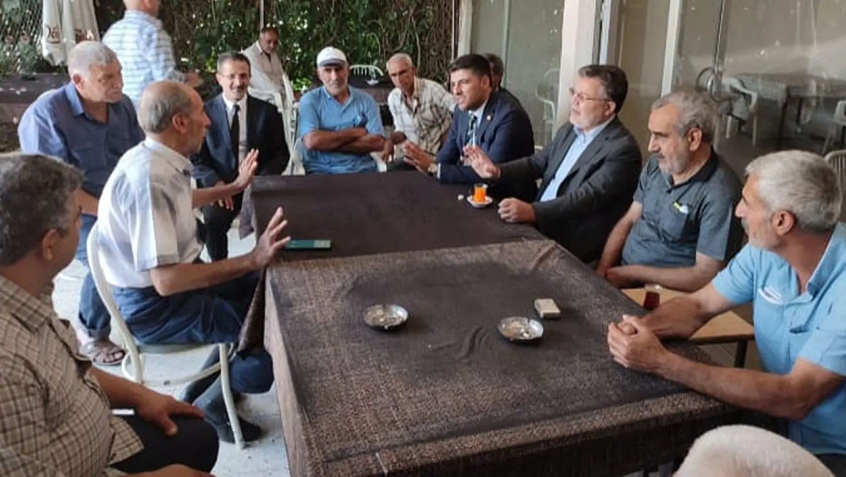 Yeniden Refah Partisi İl Teşkilatı Gezin ve Bermaz'da Vatandaşla Buluştu