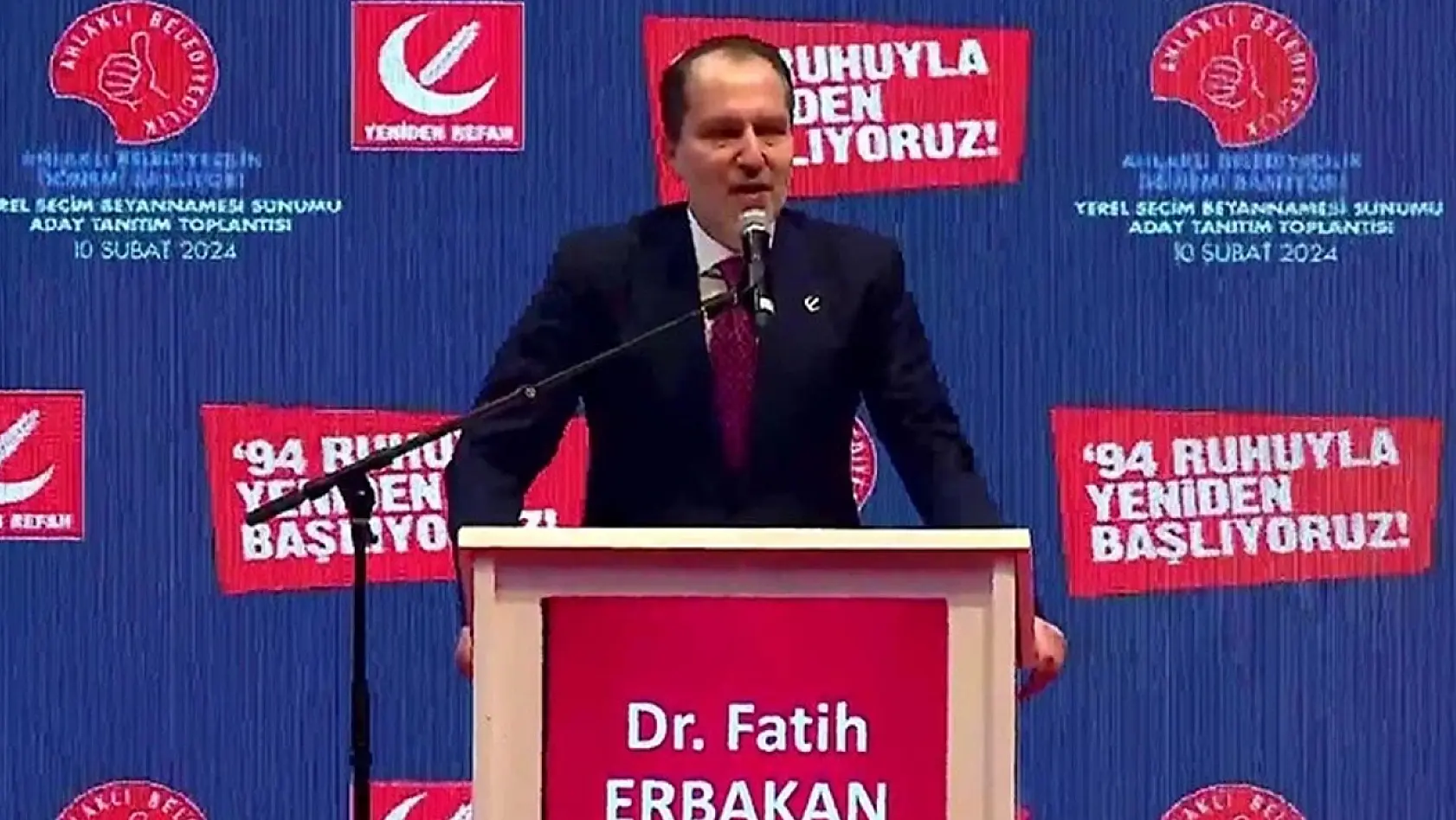Yeniden Refah Partisi'nin İstanbul, Ankara Ve İzmir Adayları Belli Oldu