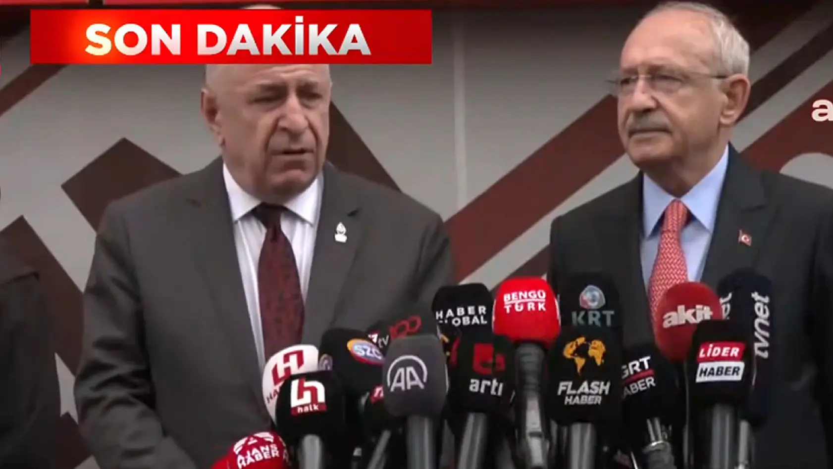 Zafer Partisi ve Ümit Özdağ, Kılıçdaroğlu'nu Destekleyecek