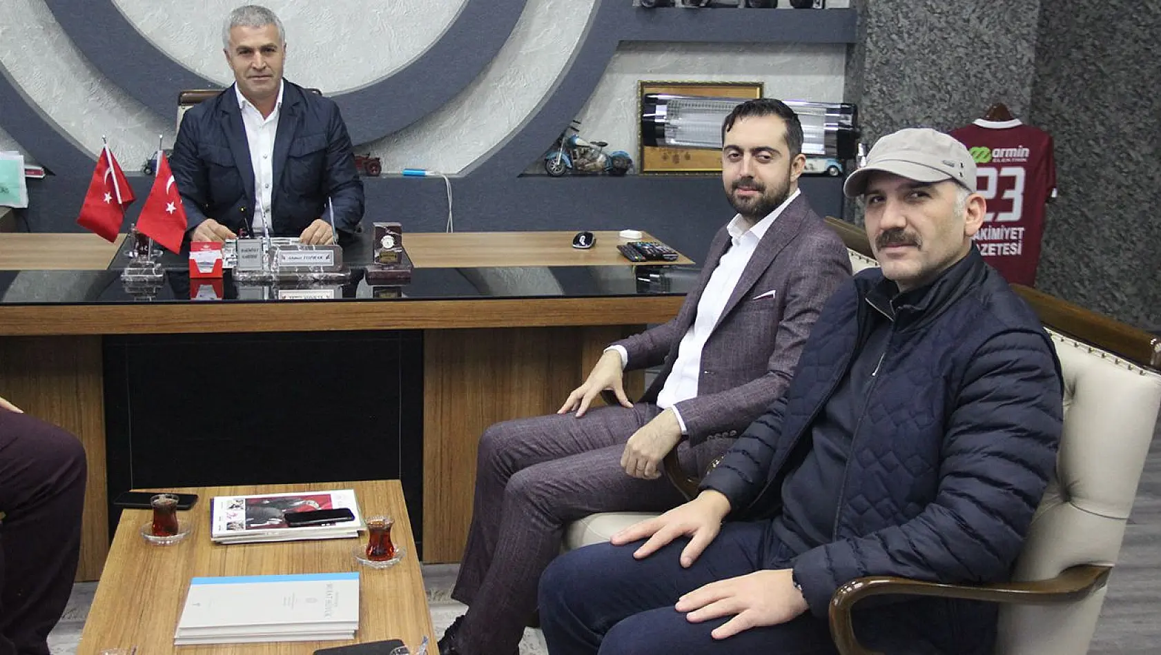 ELMİYAD, Hakimiyet Gazetesini Ziyaret Etti