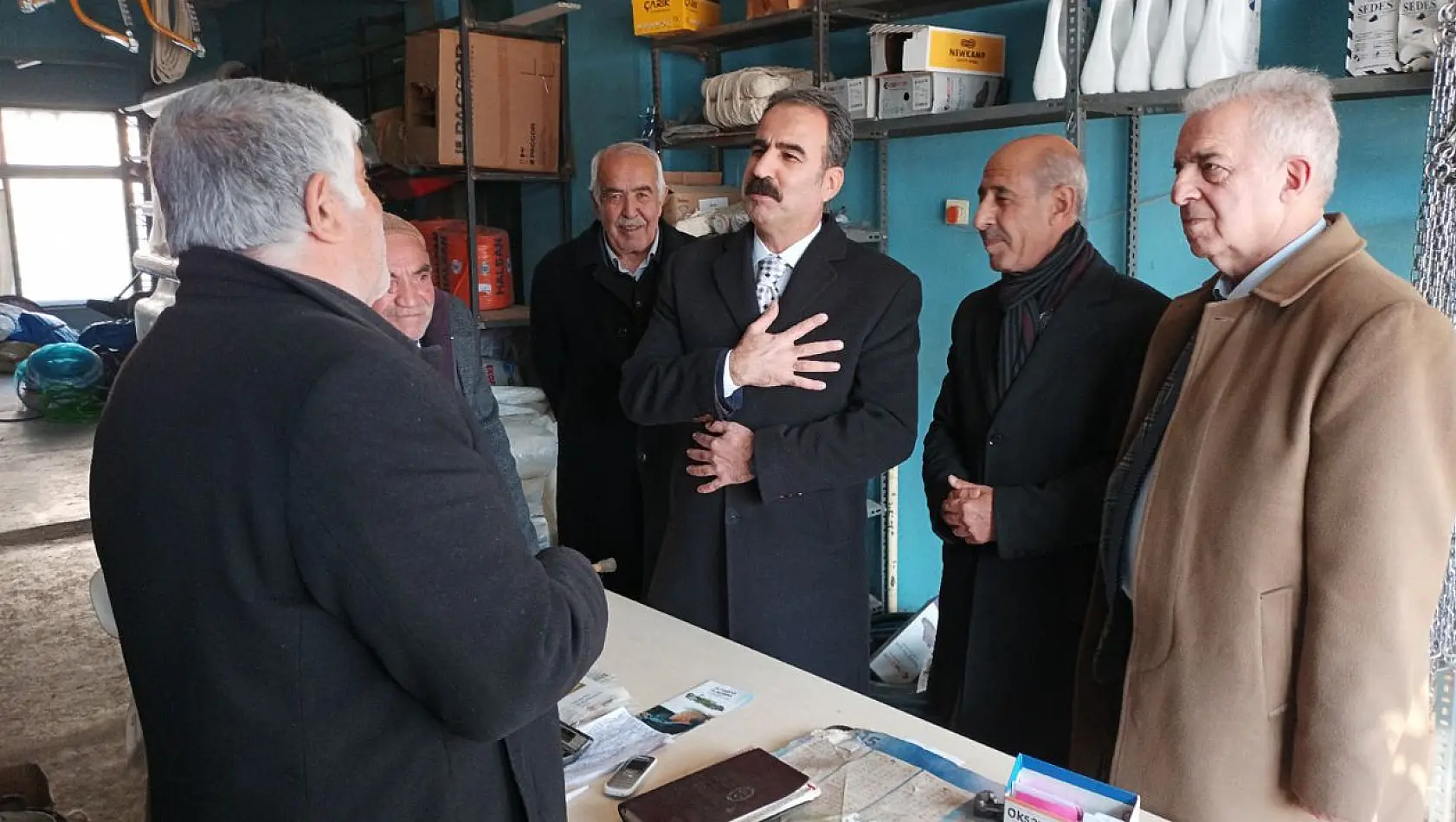 İYİ Parti Milletvekili Aday Adayı Ercan, Kovancılar İlçesi'ni Gezdi