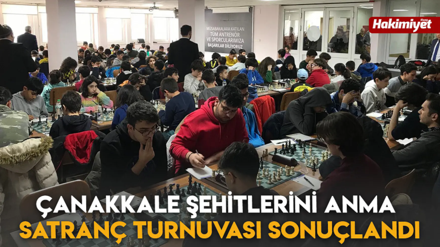 Çanakkale Şehitlerini Anma Satranç Turnuvası Sonuçlandı