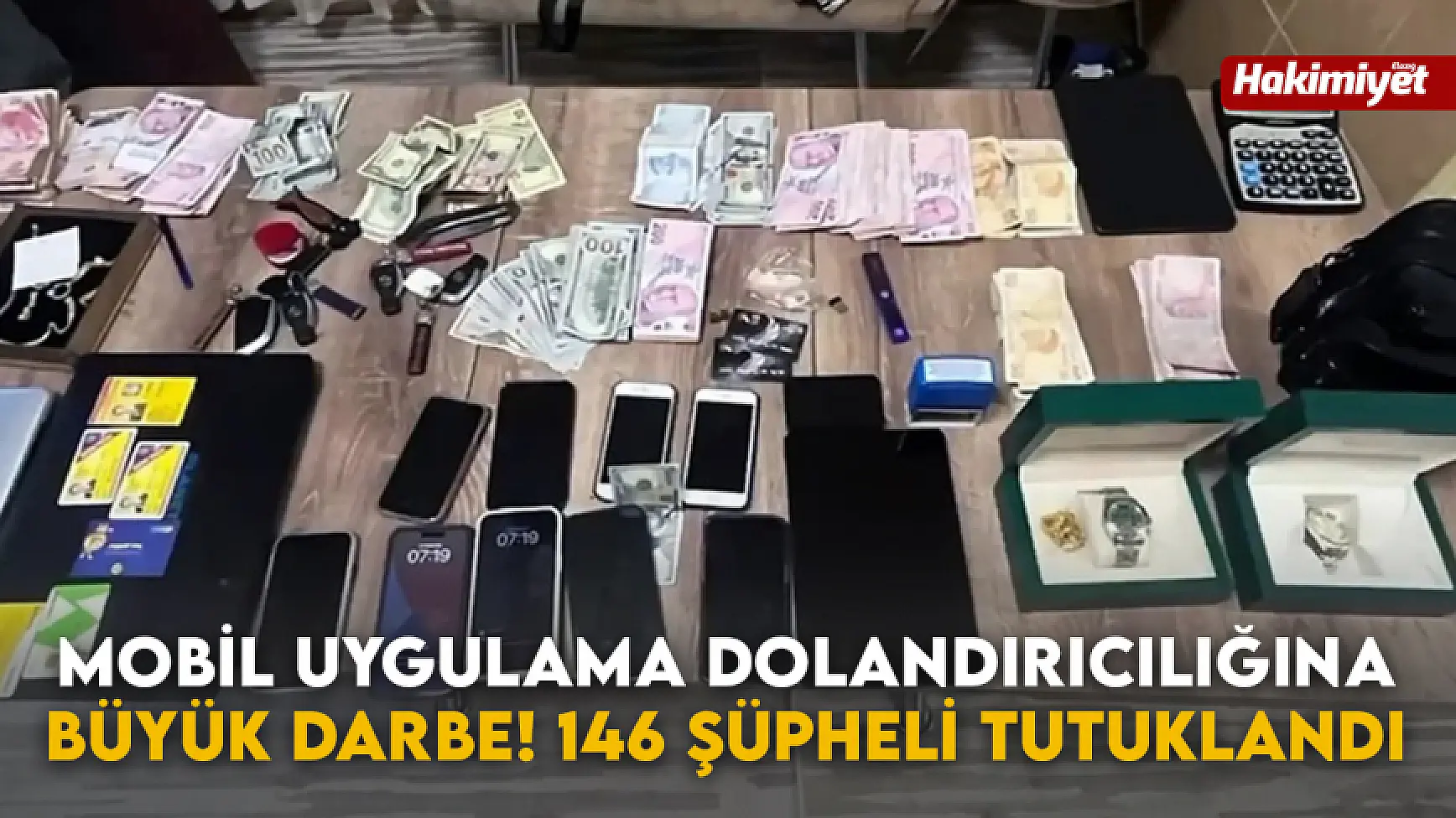 Mobil Uygulama Dolandırıcılığına Büyük Darbe! 146 Şüpheli Tutuklandı