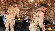 Askeri Üniforma İle Servis Yapan Restoranda 3 Gözaltı