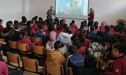 Elazığ'da Öğrencilere Tabiat Eğitimi Verildi