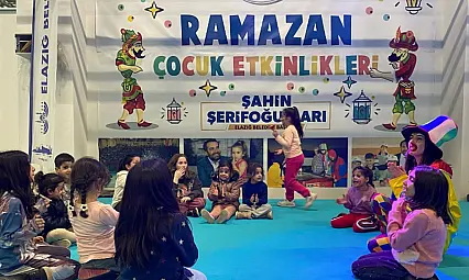 Elazığ'daki Çocuklara Ramazan Müjdesi