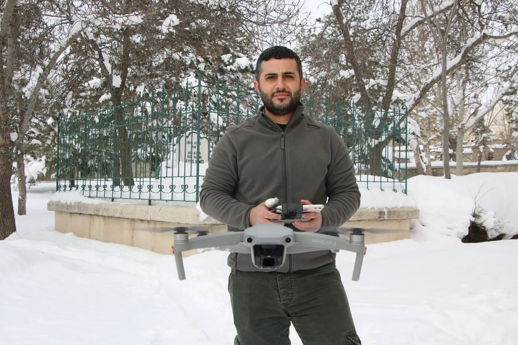 Droncu sınıf öğretmeninin çektiği eşsiz görüntüler hayran bıraktı