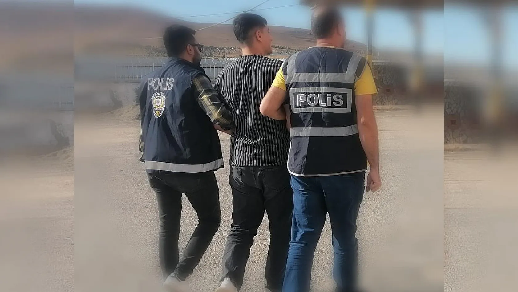 13 Yıl Kesinleşmiş Hapis Cezası Bulunan Şahıs Elazığ'da Yakalandı!