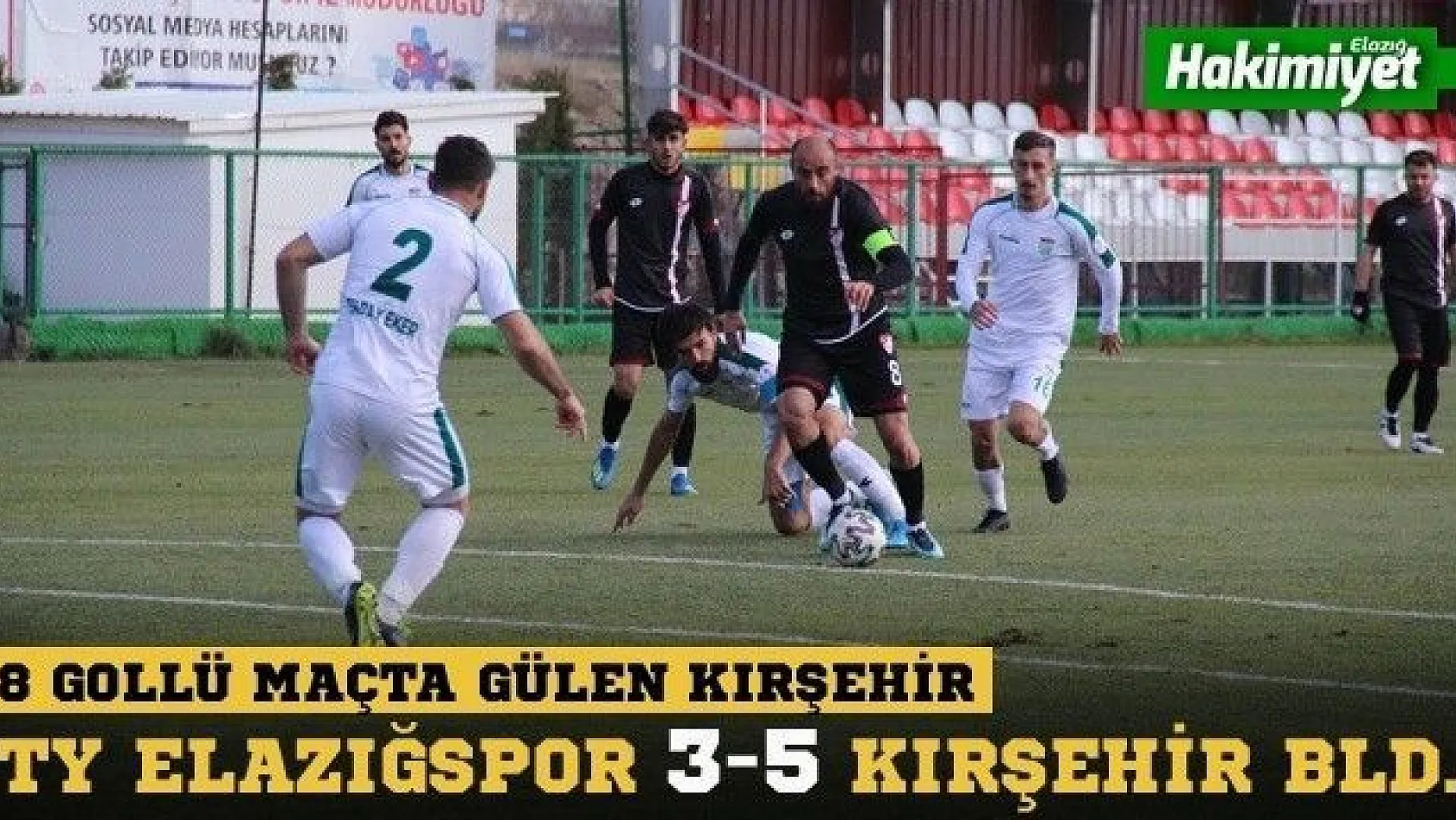 Sezonun en gollü maçında gülen Kırşehir!
