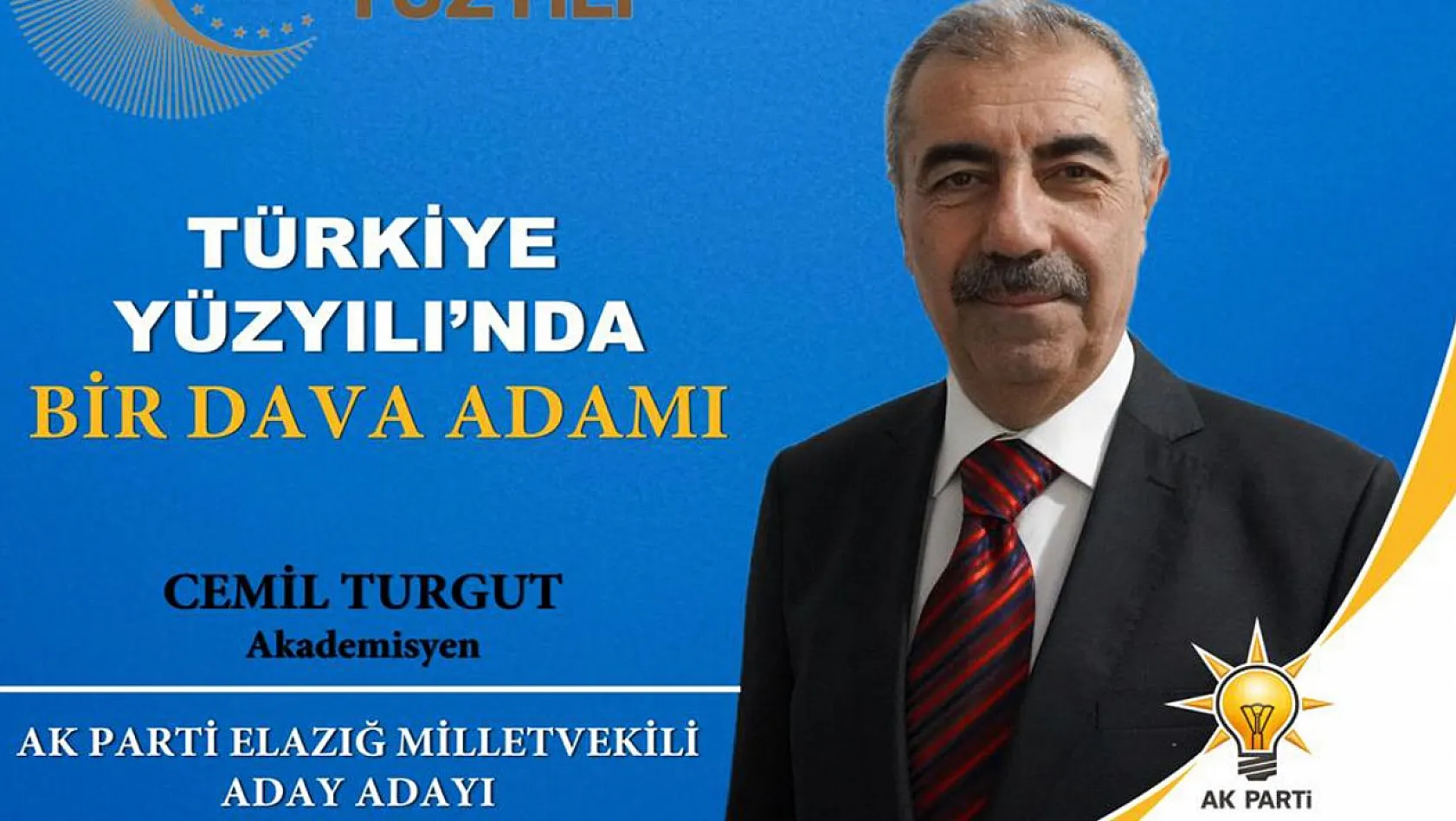 Akademisyen Cemil Turgut, Ak Parti'den Aday Adaylığını Açıkladı