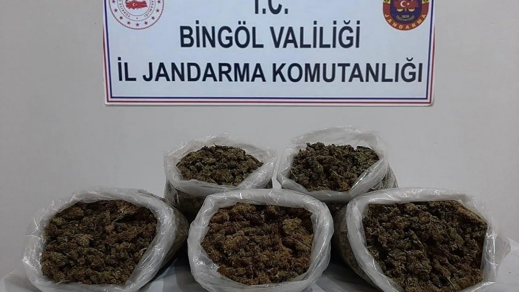 Bingöl'de uyuşturucu operasyonu