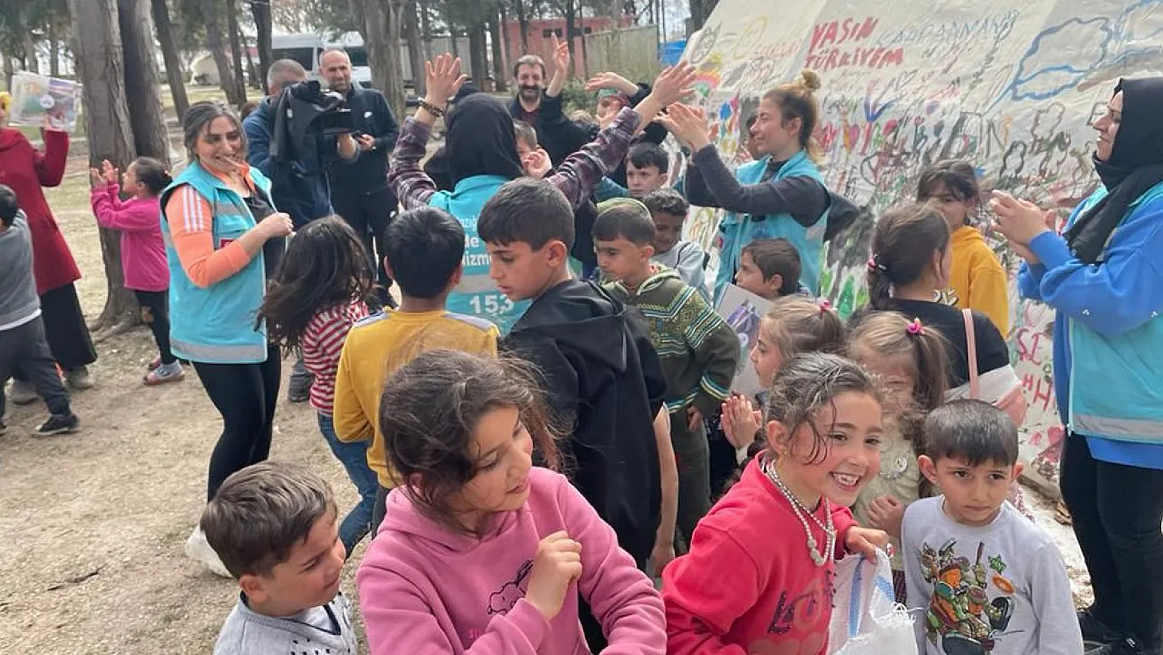 Elazığ Belediyesi'nin Kahramanmaraş Çadır Kentte Anne-Çocuk Faaliyetleri  Devam Ediyor