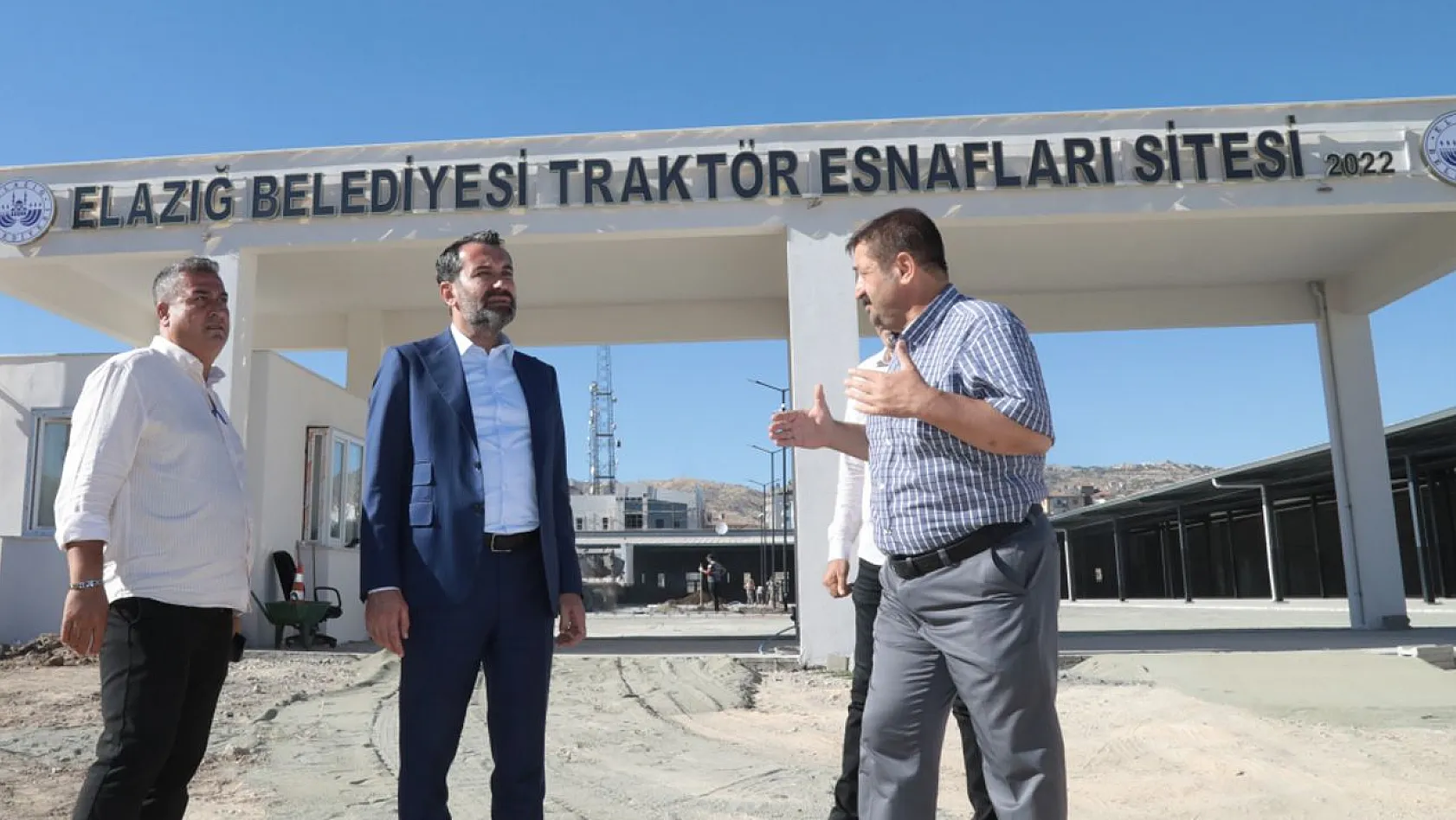 Elazığ Belediyesi Traktör Esnafları Sitesi'nde Çalışmalar Tamamlanmak Üzere