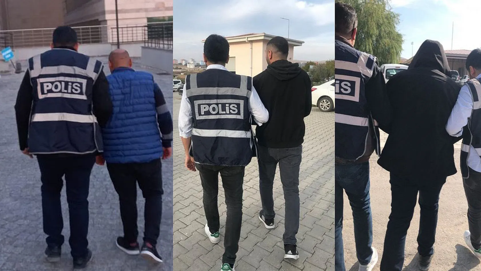 Elazığ'da 33 Yıl Kesinleşmiş Hapis Cezası Bulunan 3 Zanlı Tutuklandı
