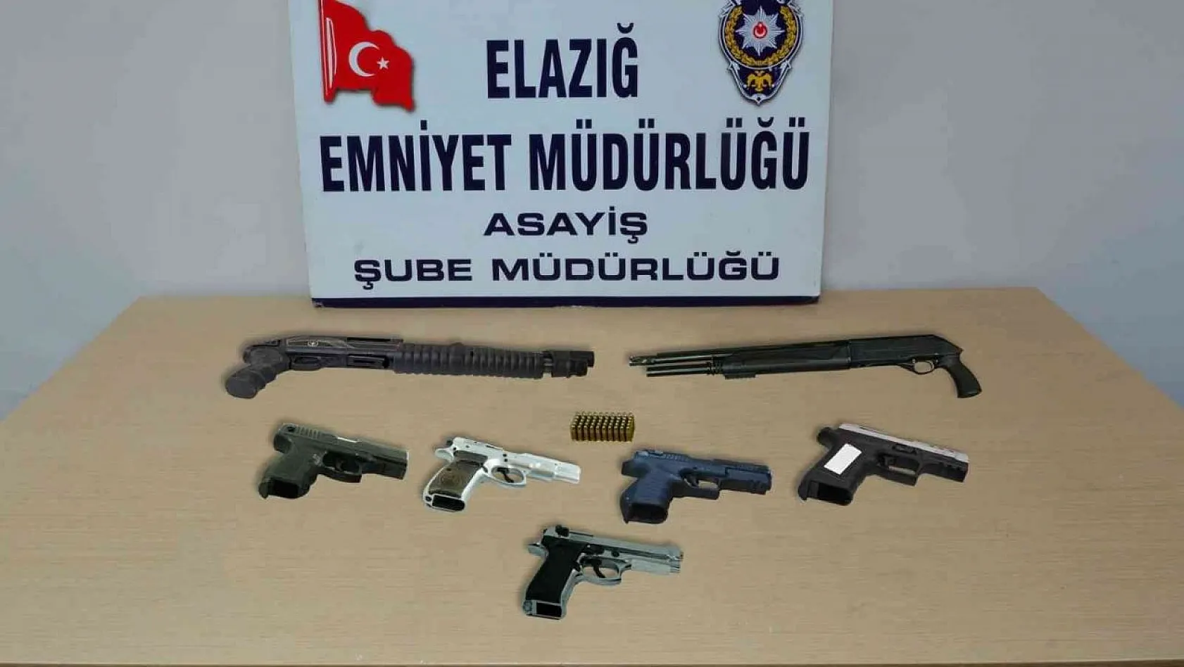 Elazığ'da asayiş ve şok uygulamaları: 25 kişi tutuklandı