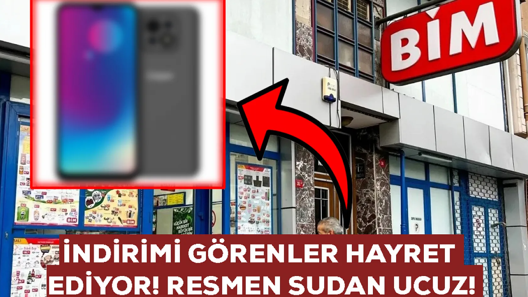 Elazığ'da BİM marketlerinin önünde sıra olacak: Sudan ucuz telefon geliyor! Resmen kuyruk oluşacak 
