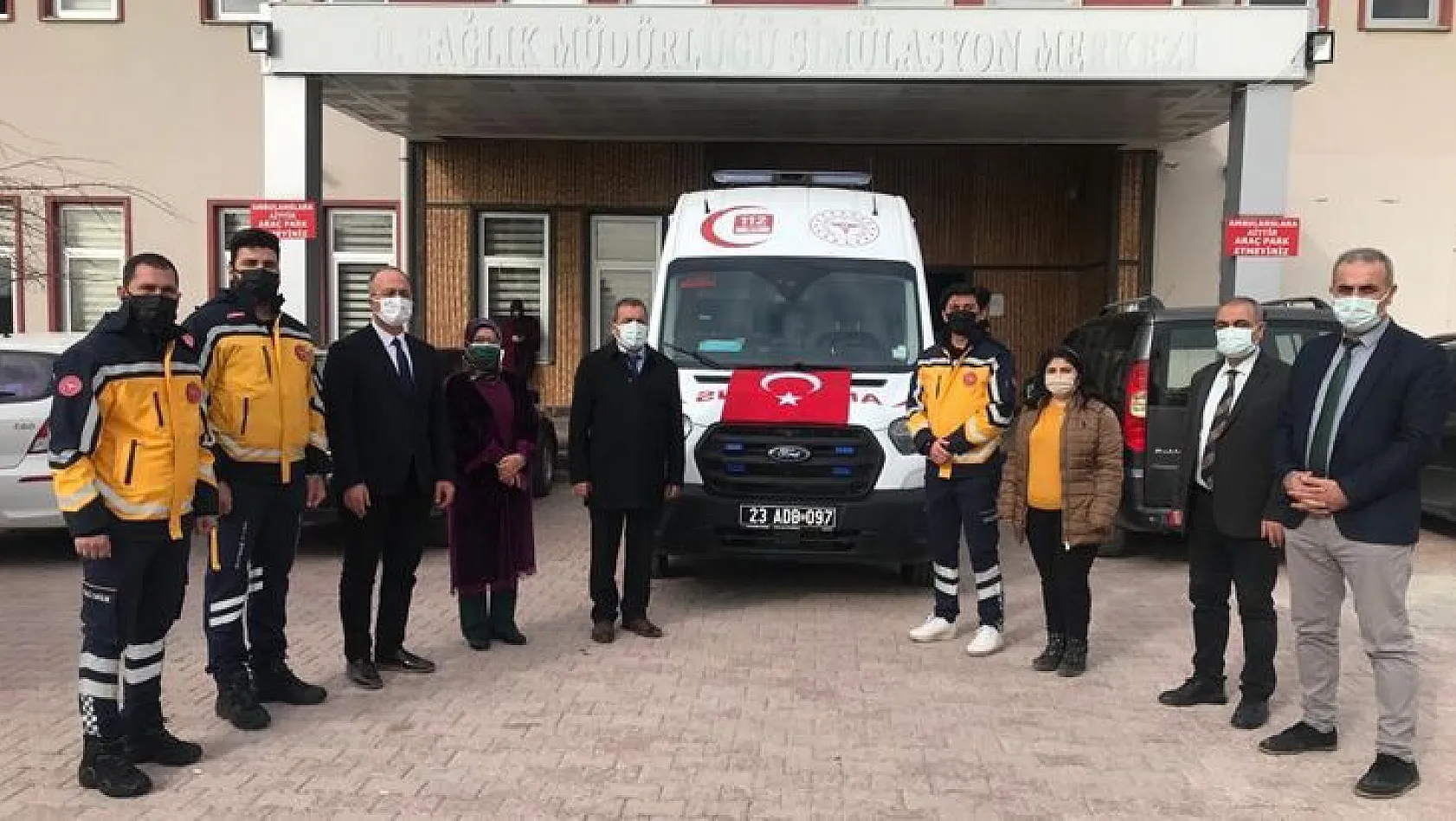 Elazığ'daki Ambulans Sayısı 64 Oldu