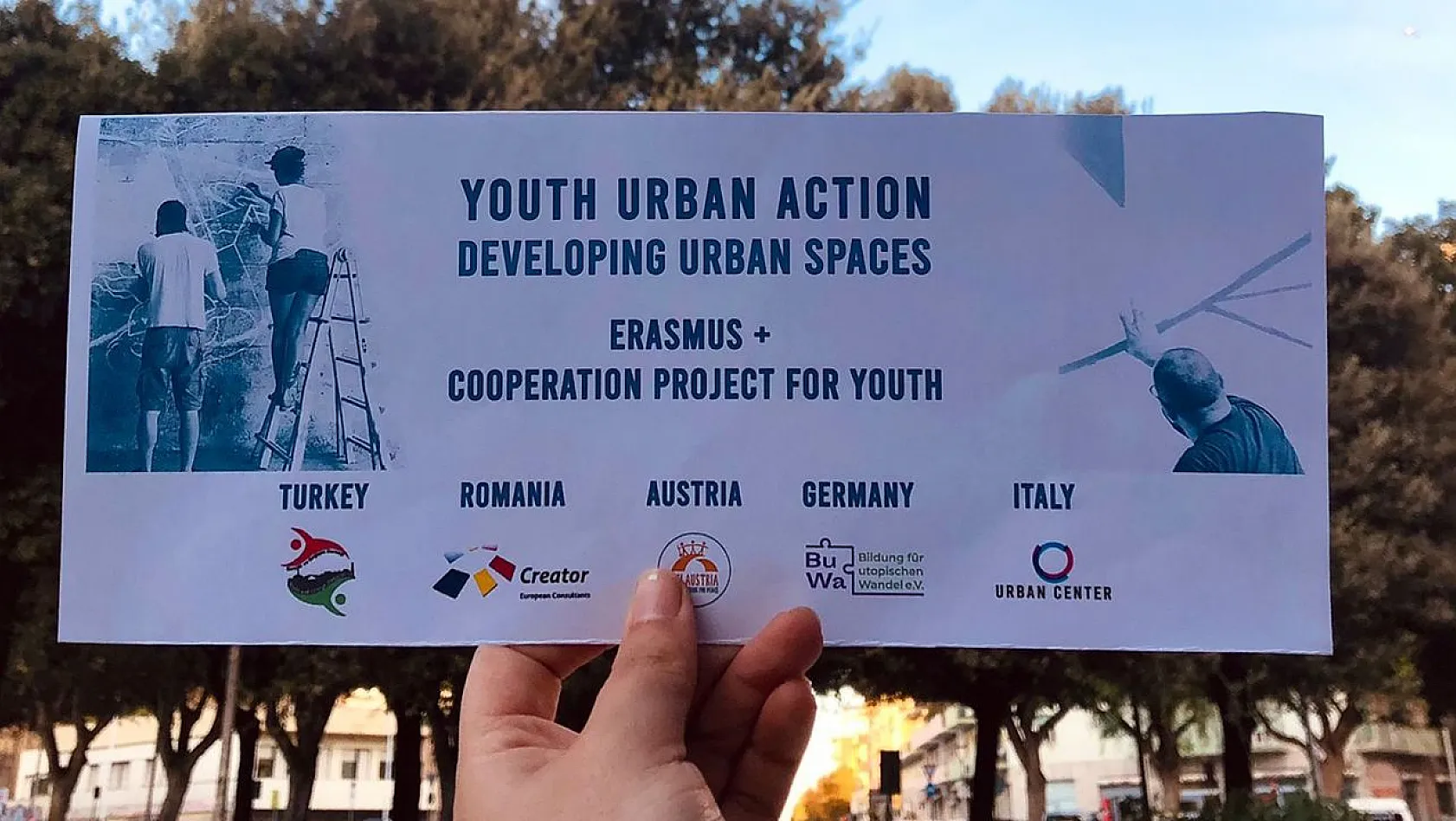 Gençlik ve Değişim Derneği, Viyana'daki 'Gençlik Kentleşme İçin Eylemde' programına katıldı