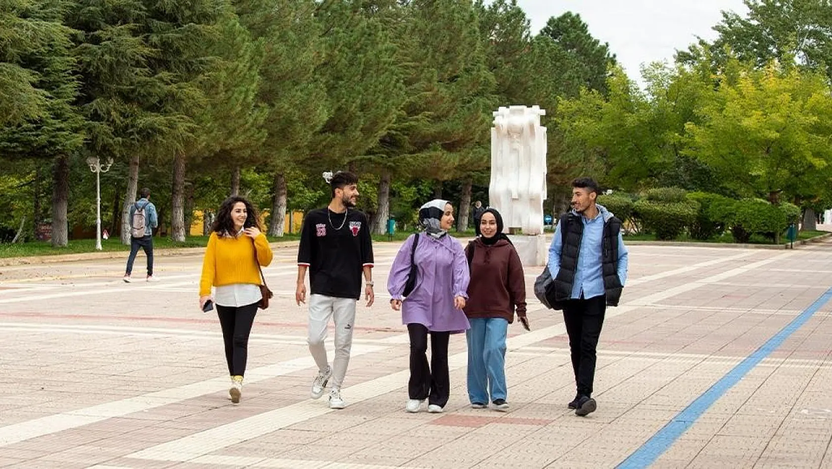 İnönü Üniversitesi Yeşil Kampüste 102 basamak yükseldi