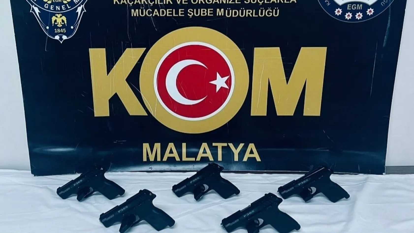 Malatya'da silah kaçakçılığı operasyonu: 1 gözaltı