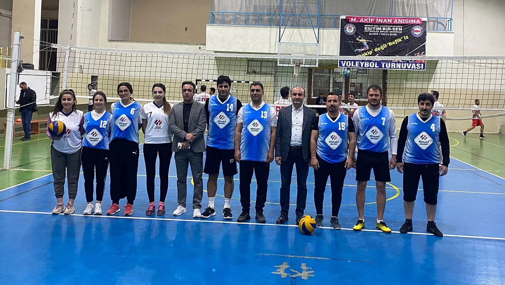 Mehmet Akif İnan Voleybol Turnuvası Başladı