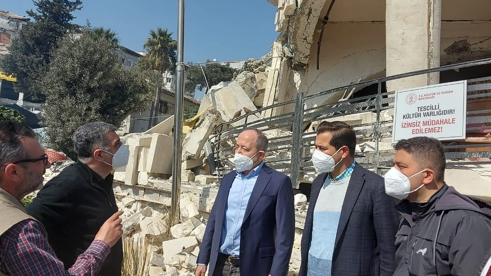 Milletvekili Erol, Deprem bölgesi  Hatay'da