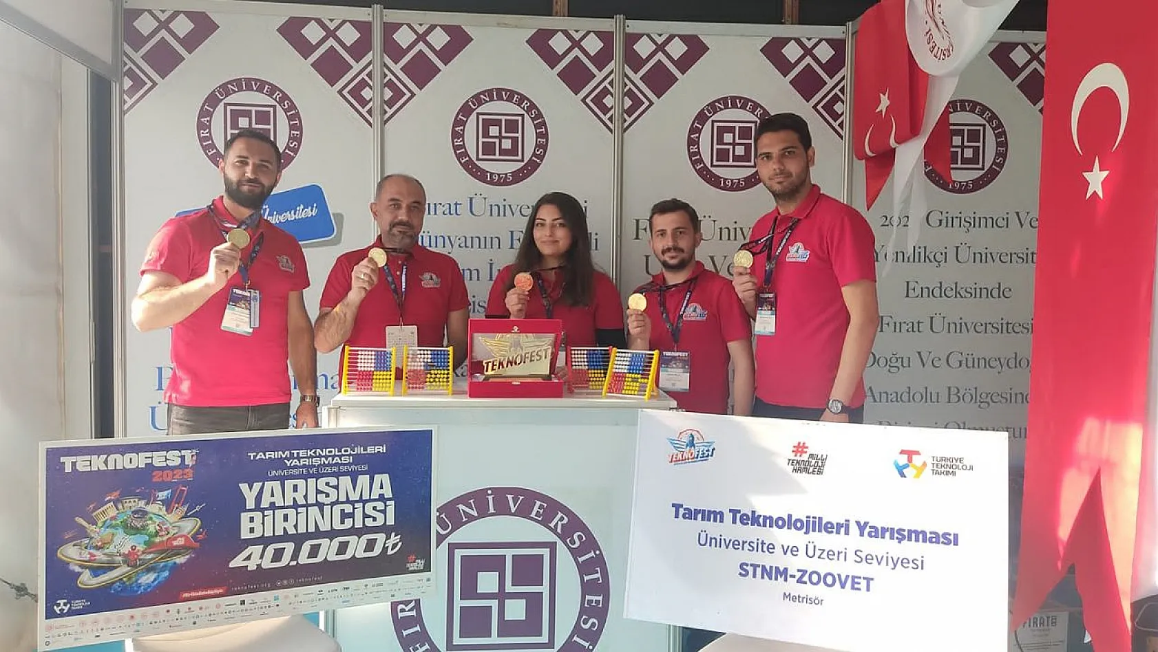 Sadece Elazığ'ın Değil Türkiye'nin Gururu Fırat Üniversitesi'nden Teknofest'te Birincilik