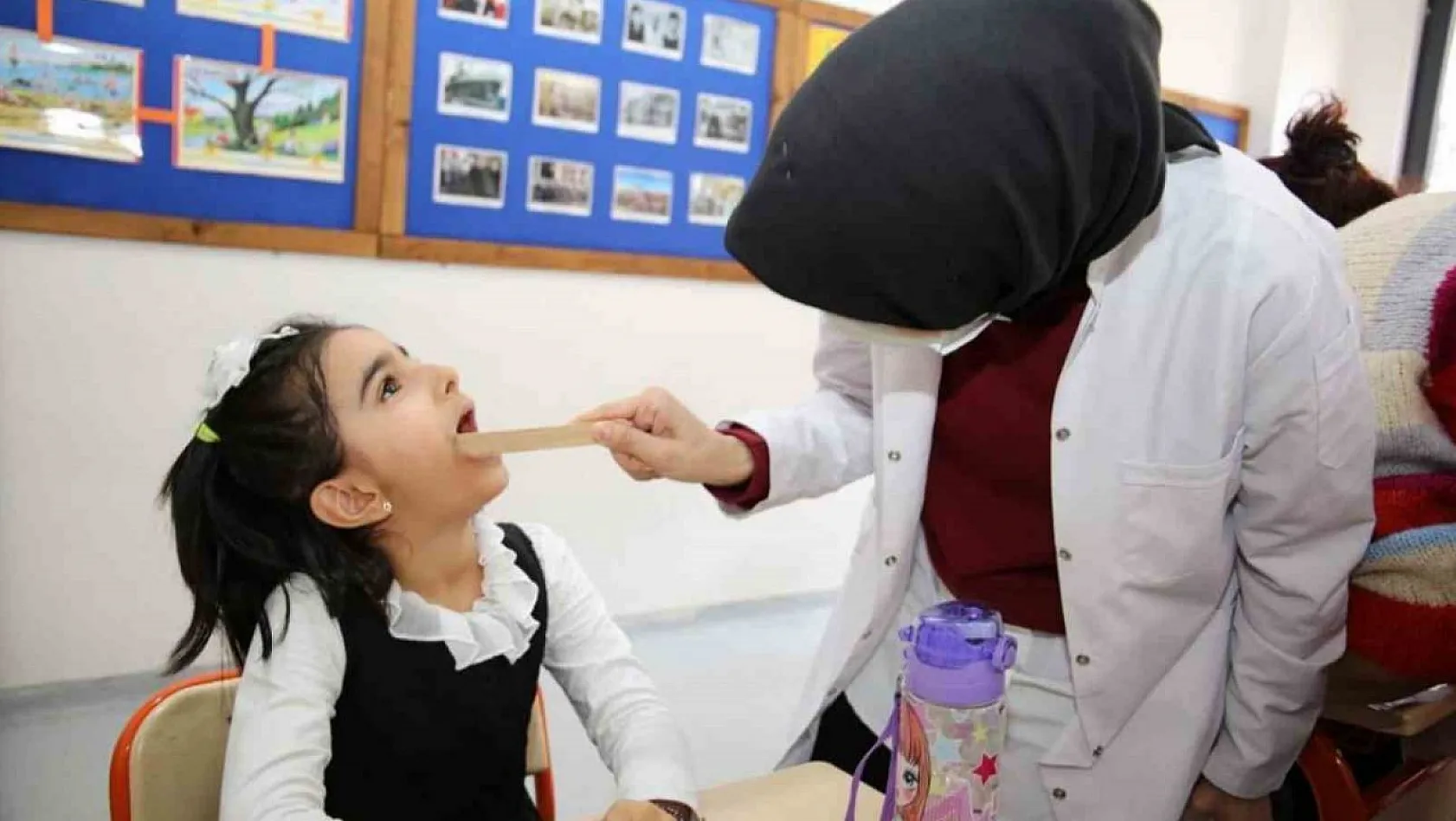 Tunceli'de ağız ve diş sağlığı taramaları başladı