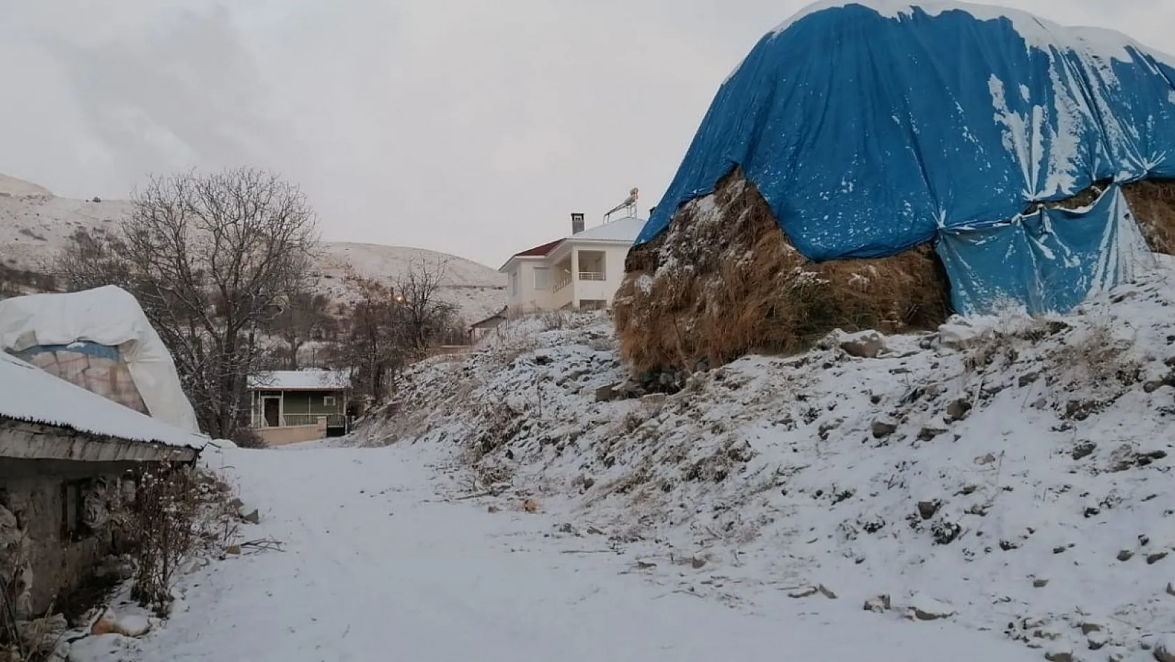 Tunceli'de kar sevinci kısa sürdü