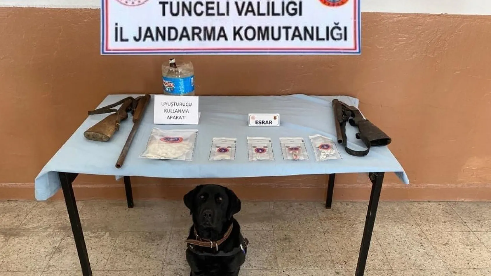 Tunceli'de uyuşturucu operasyonu: 11 gözaltı