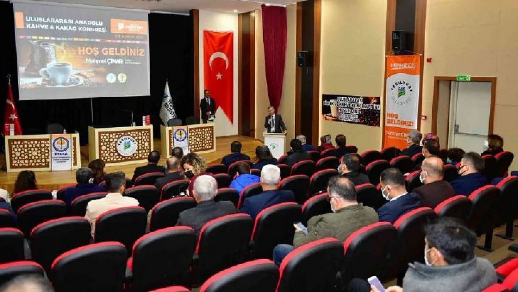 Uluslararası Anadolu Kahve ve Kakao kongresine Yeşilyurt ev sahipliği yapıyor