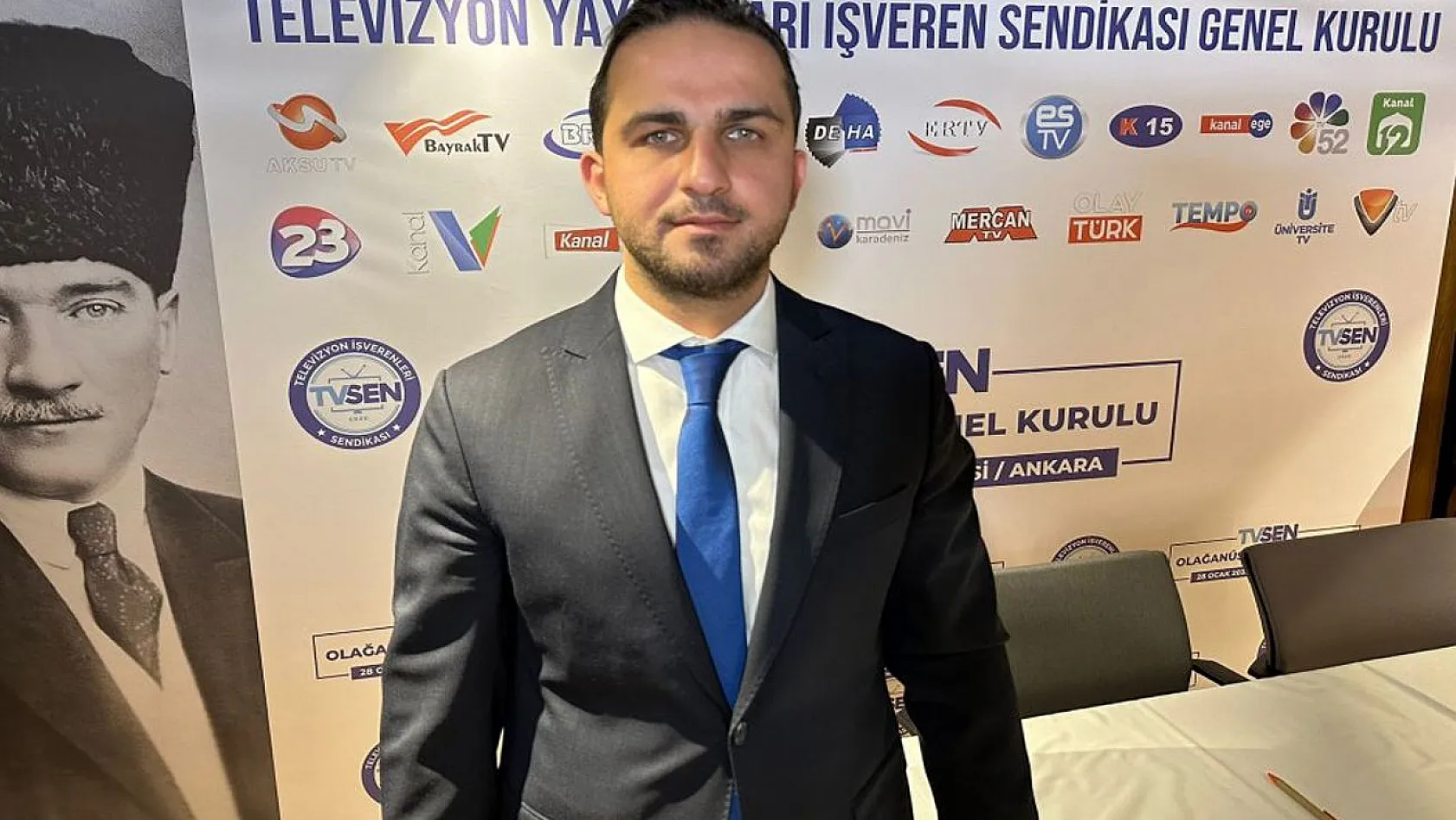 Yunus Evliyaoğlu TV SEN Genel Başkanlığına Seçildi