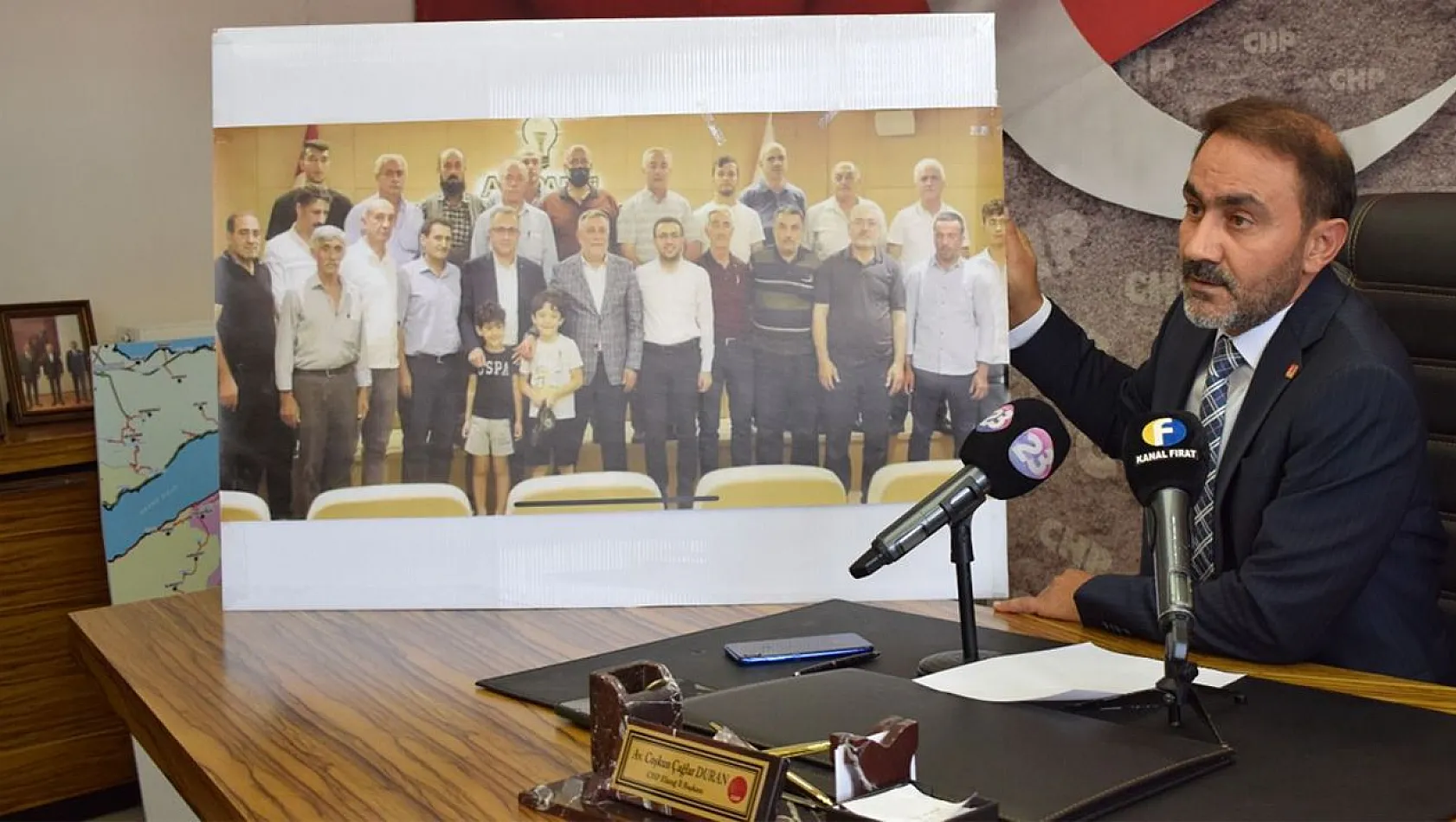 CHP İl Başkanı Duran: '50 Kişilik  Listede Bir Tane CHP'li Yok'