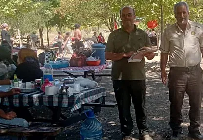 Hazar Gölünde Saha Kontrolü ve Denetim Yapıldı