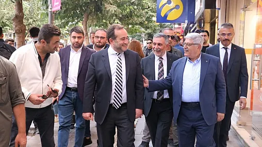 Milletvekili Ağar, Ak Parti Genel Başkan Yardimcisi Demiröz İle Esnafi Ziyaret Etti
