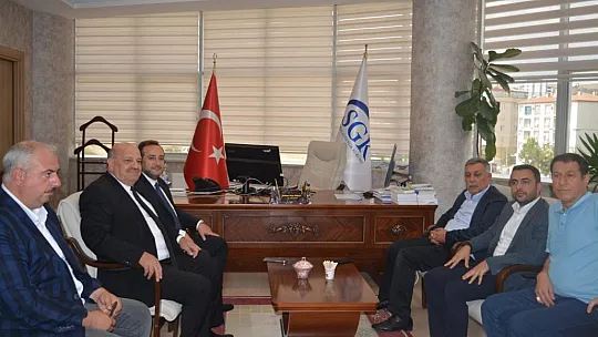 Ak Partili Vekiller ve İl Başkanından SGK İl Müdürlüğüne Ziyaret