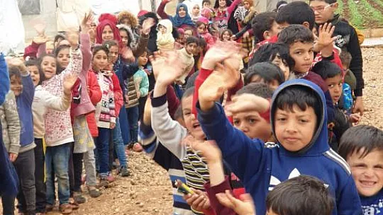 Elazığ İHH Yetim Birimi İdlib'te