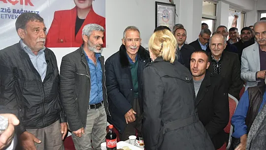 Bağımsız Aday Prof. Dr. Açık İlçe Ve Beldelerde De Coşkuyla Karşılandı