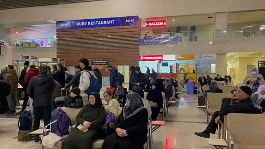 Elazığ'dan, İstanbul ve Ankara Uçakları 2 Saat Rötarlı Kalktı