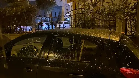 Elazığ'da Beklenen Kar Yağışı Başladı