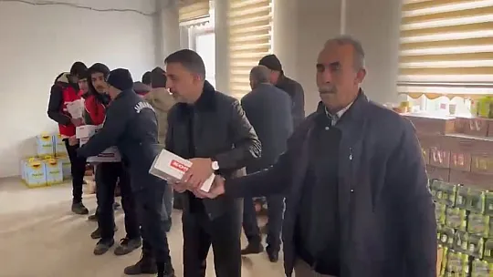Ziver Vakfı Baskil'deki Depremzedeleri Unutmadı