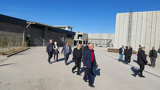 Mustafa Ataş Elazığ OSB'de İncelemelerde Bulundu