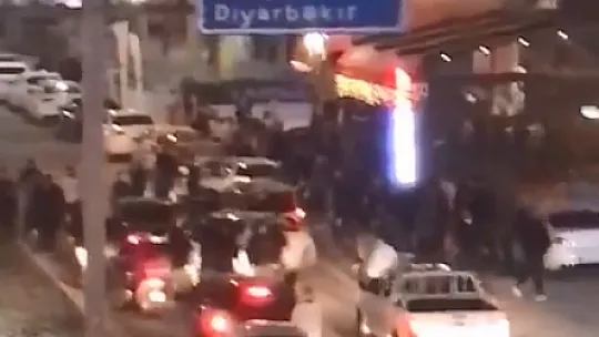 Elazığ'da Yol Verme Kavgası