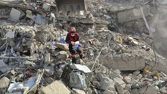 Elazığ İHH Arama ve Kurtarma Ekibi Deprem Bölgesindeydi
