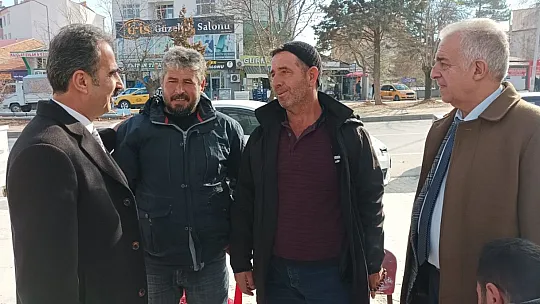 İYİ Parti Milletvekili Aday Adayı Ercan, Kovancılar İlçesi'ni Gezdi
