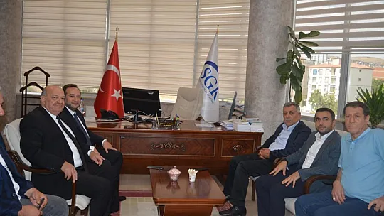 Ak Partili Vekiller ve İl Başkanından SGK İl Müdürlüğüne Ziyaret